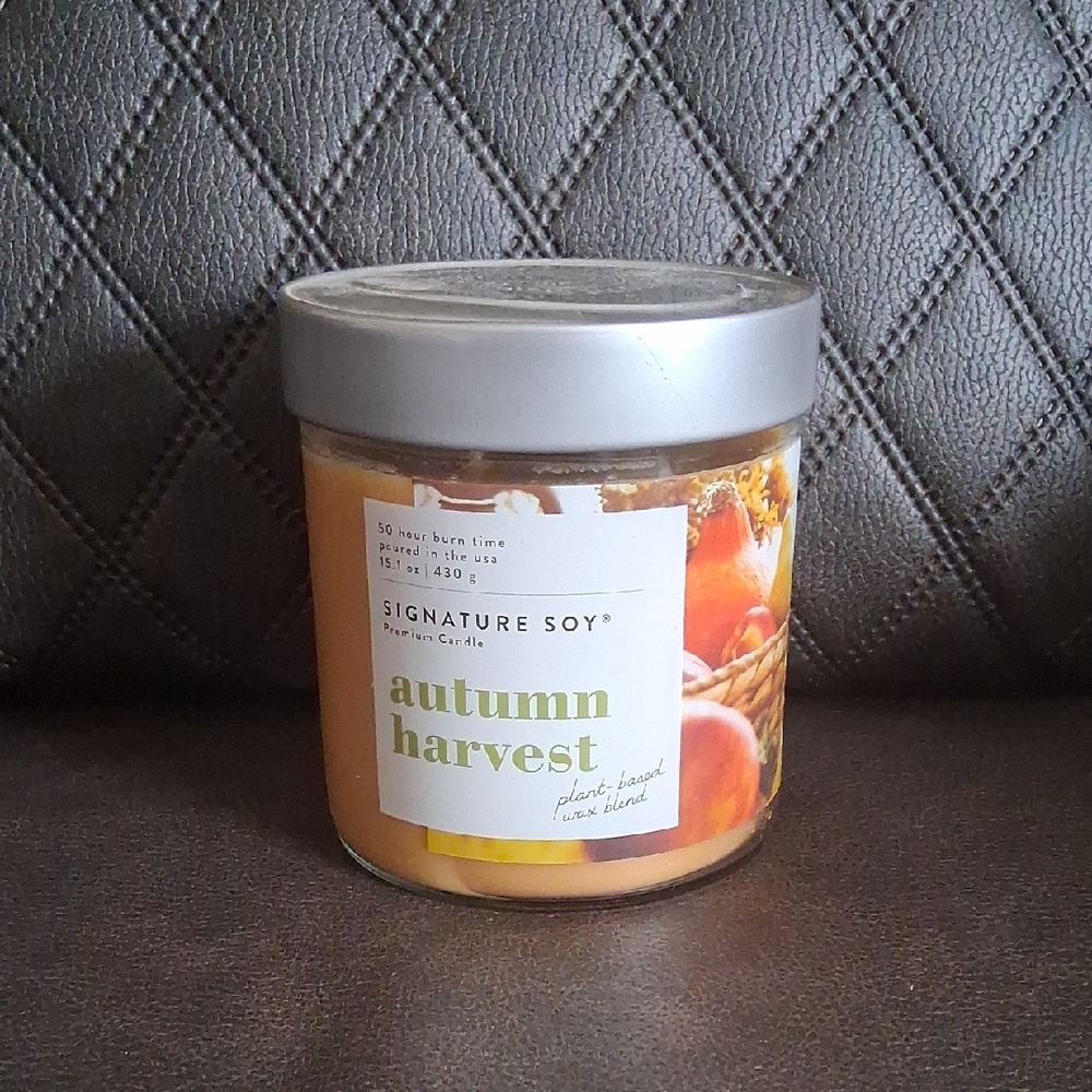 Autumn Harvest Candle - Orange